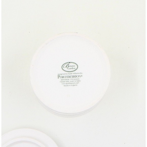 Portmeirion Botanic Garden Ceramic Covered Sugar Bowl Drum Shape Daisy - Picture 7 of 8